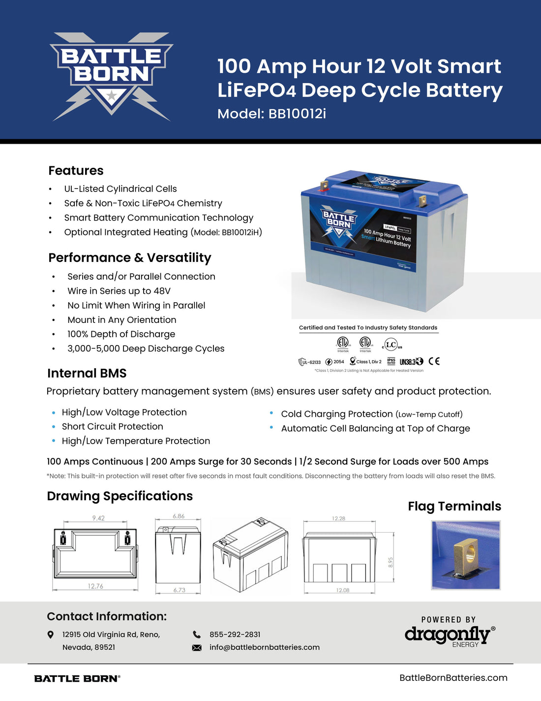 BB10012i, BB10012iH Data Sheet
