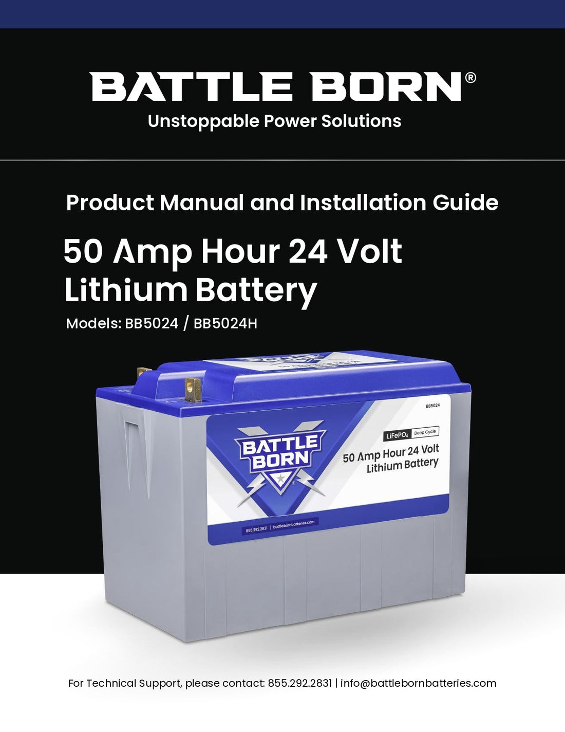 BB5024, BB5024H Manual