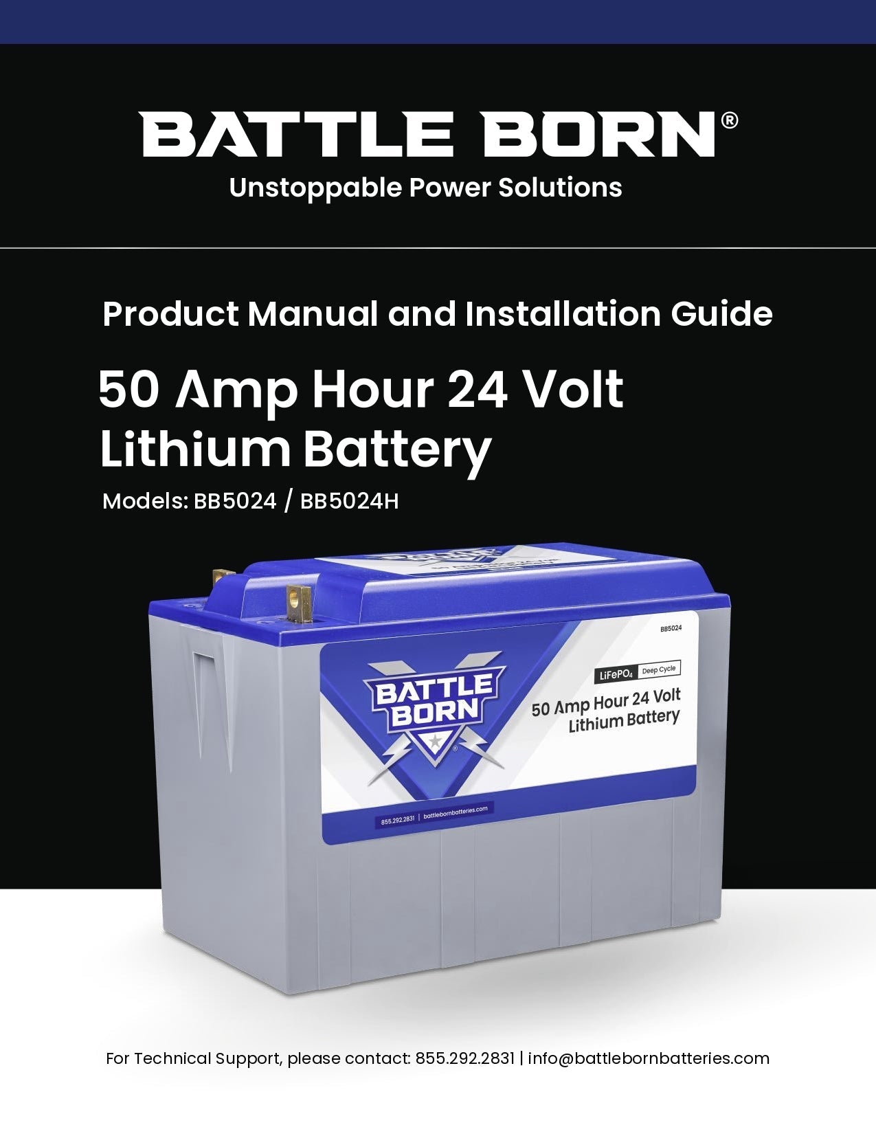 BB5024, BB5024H Manual