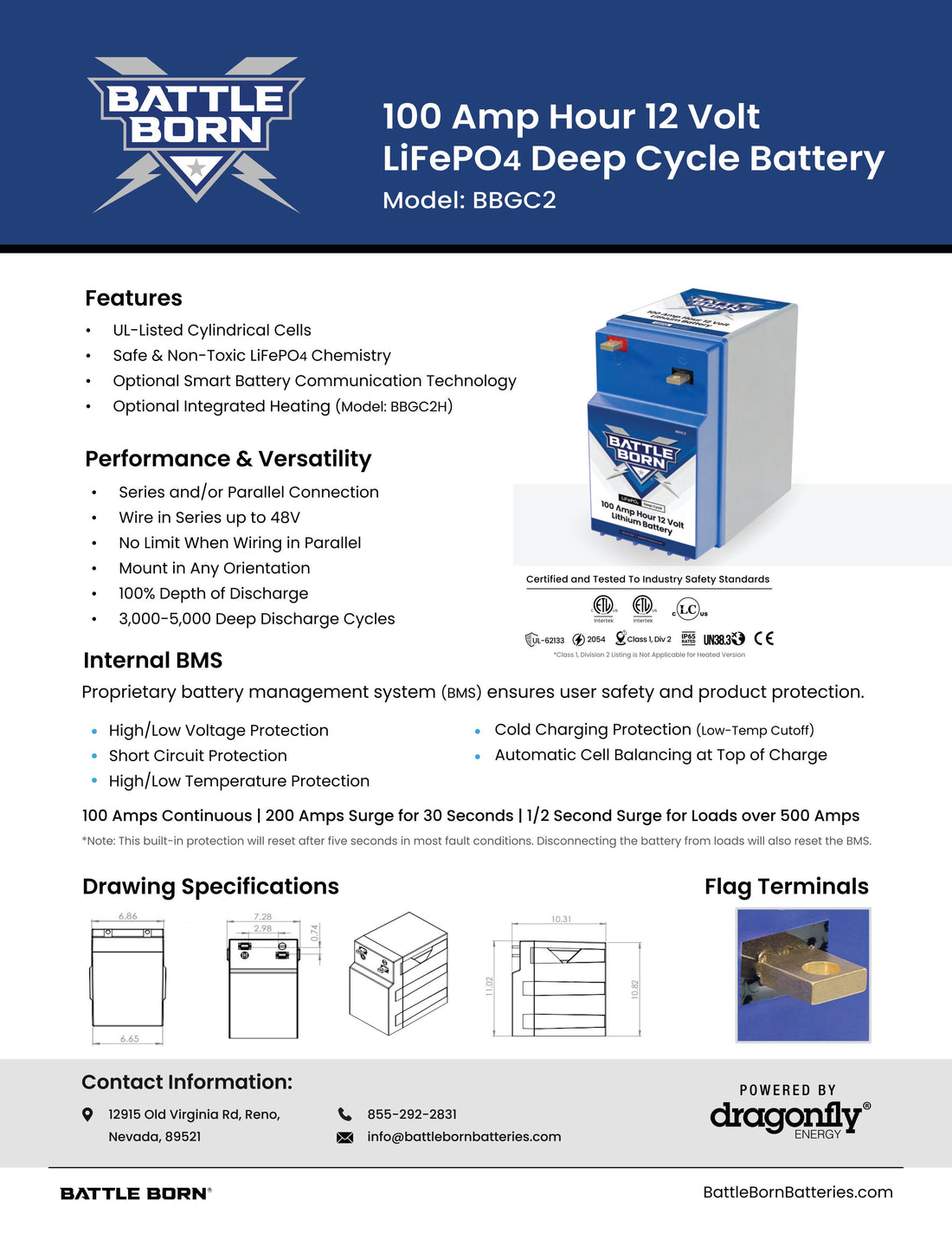 BBGC2, BBGC2H Data Sheet