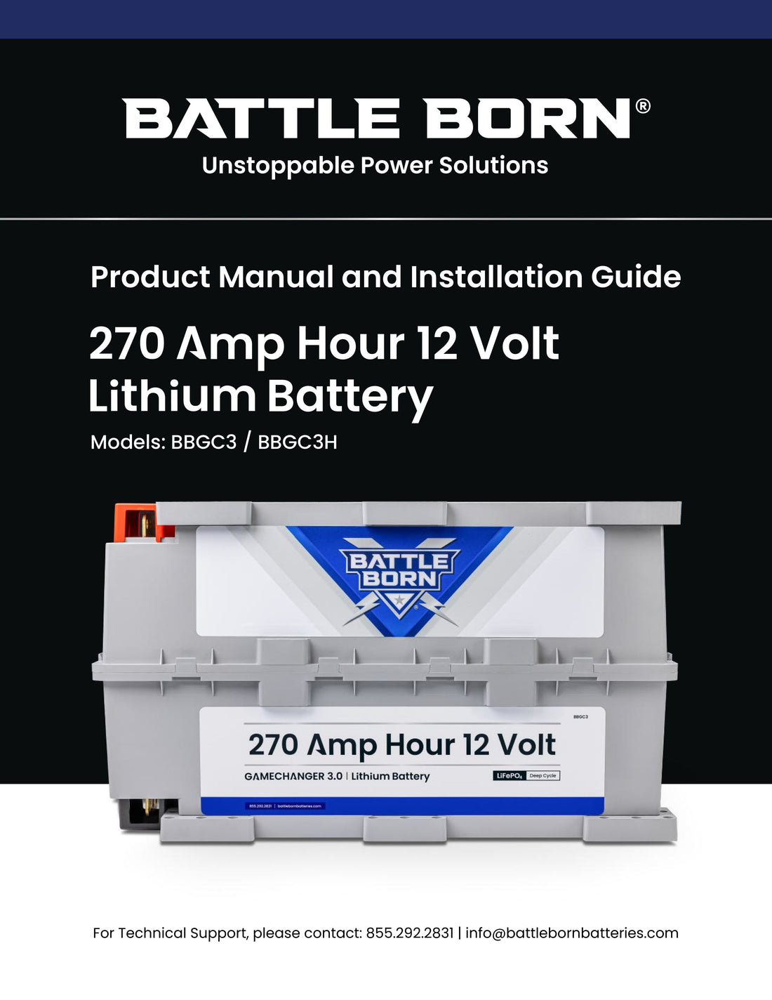 BBGC3, BBGC3H Manual