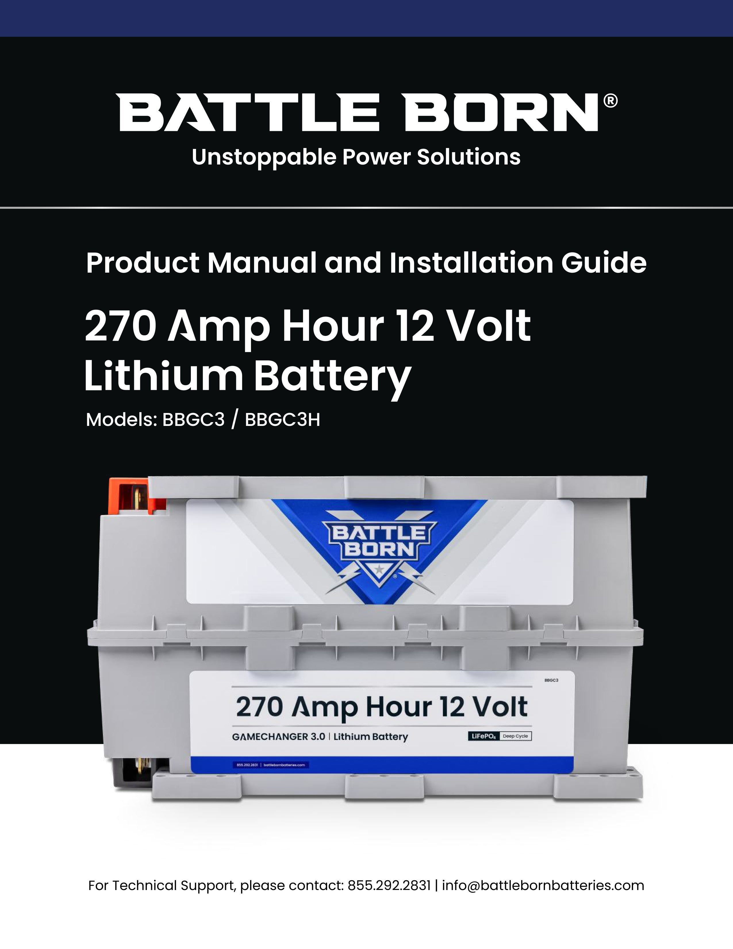 BBGC3, BBGC3H Manual