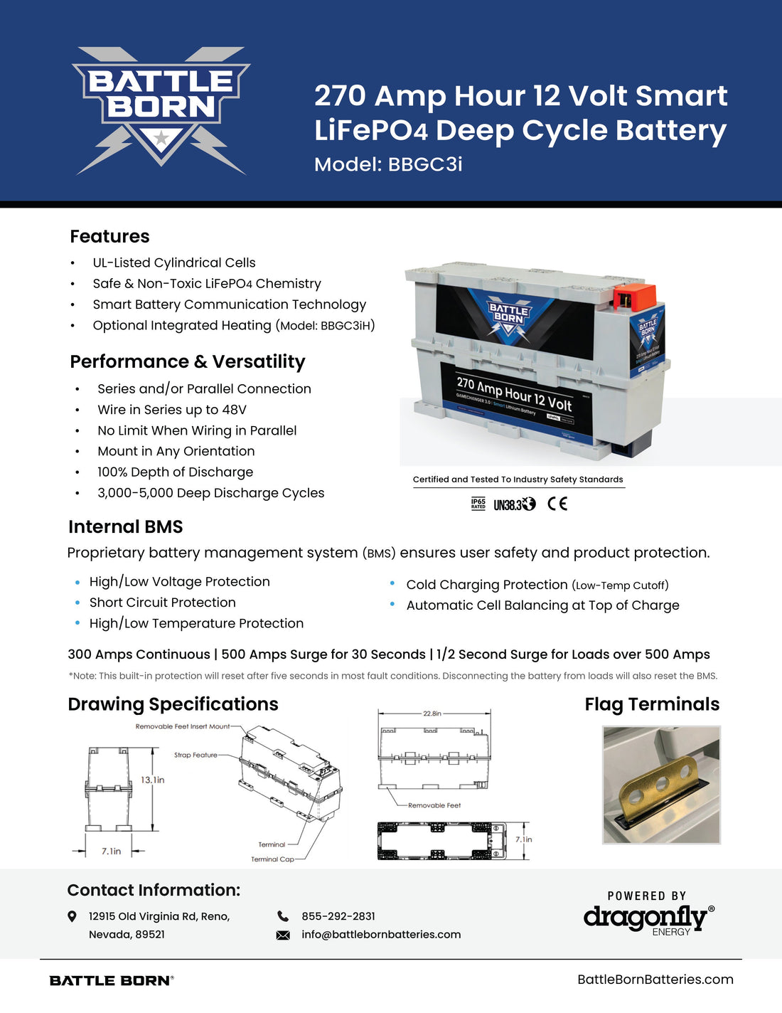 BBGC3i, BBGC3iH Data Sheet