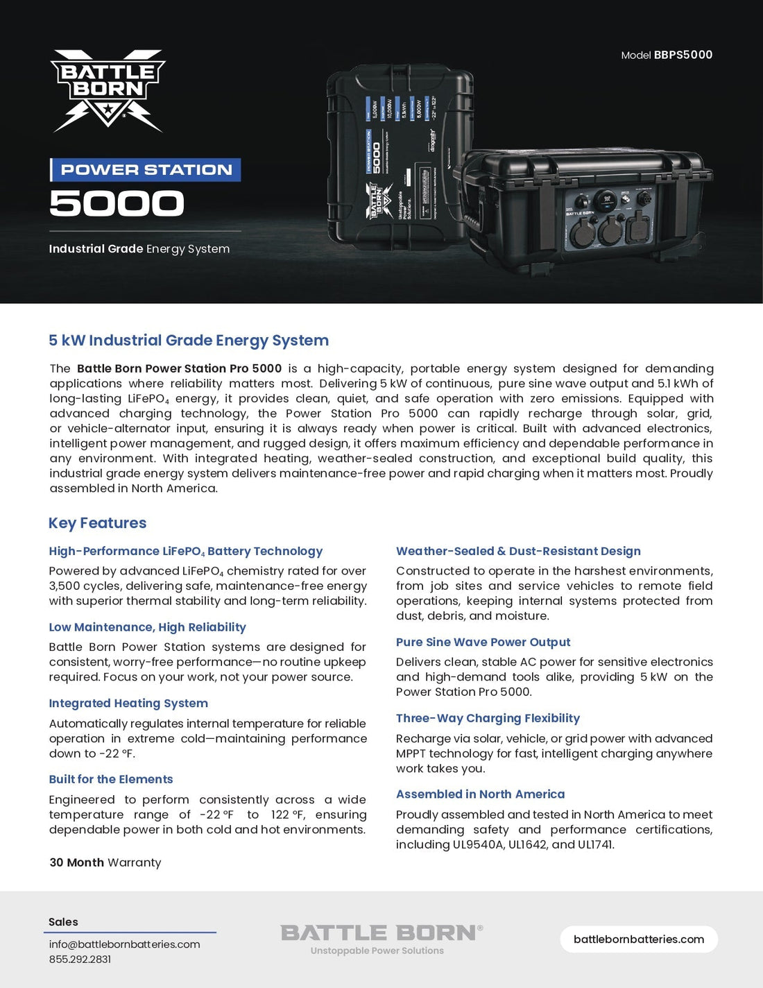 BBPS5000 Data Sheet