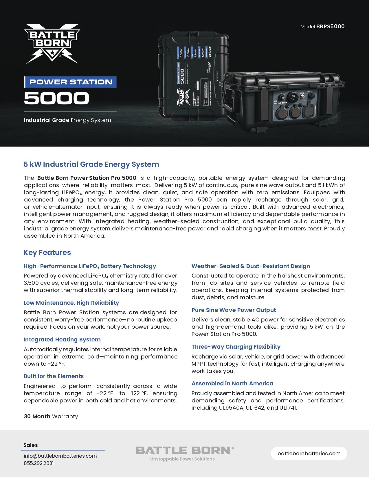 BBPS5000 Data Sheet
