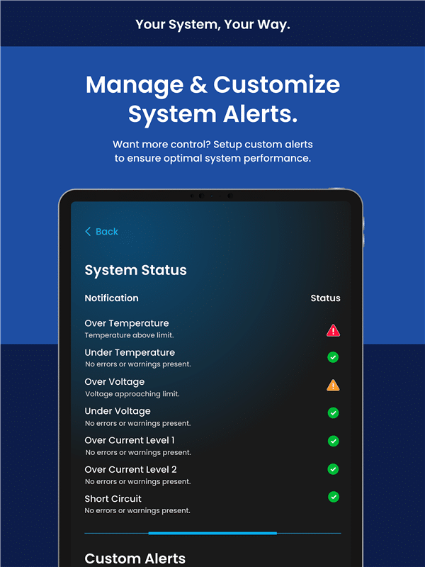 Battle Born App v1.1 for Android Now Available | View Historical Data and Manage Larger Systems