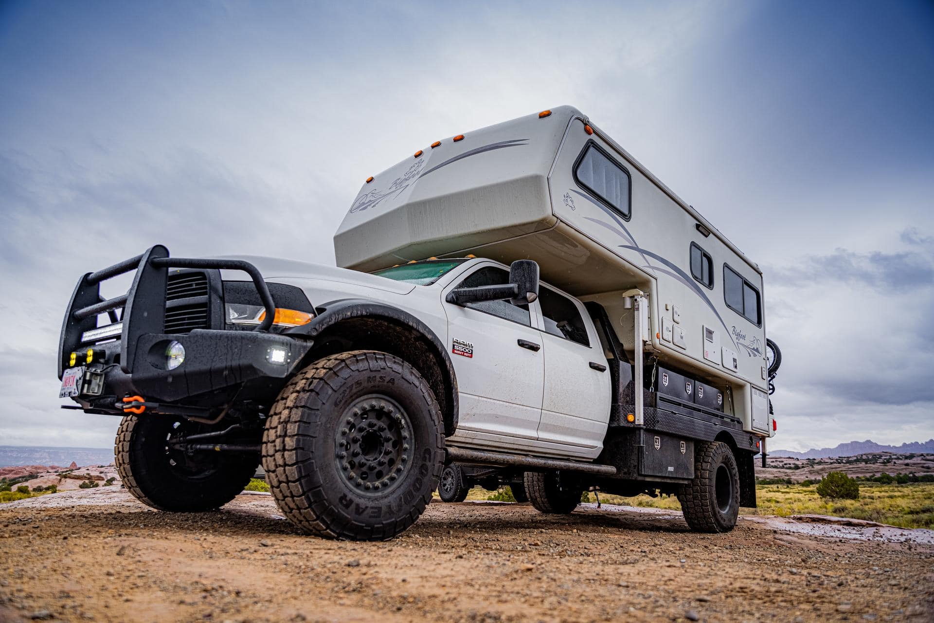 overland vehicles|Be Old Later at the Arctic Circle|Truck Camper|Los Mundos Family in Their Overland Rig