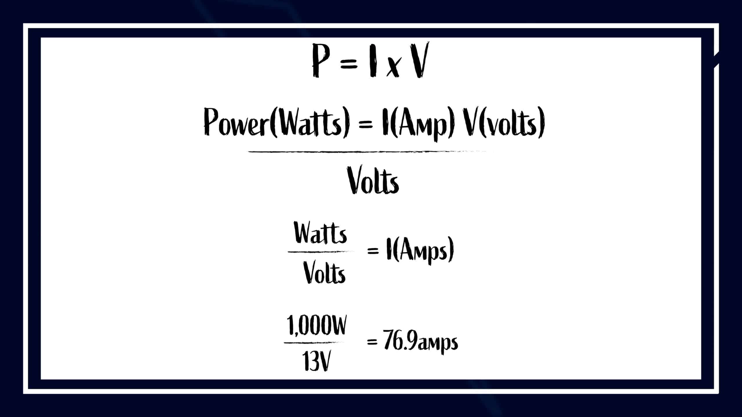Power Equation