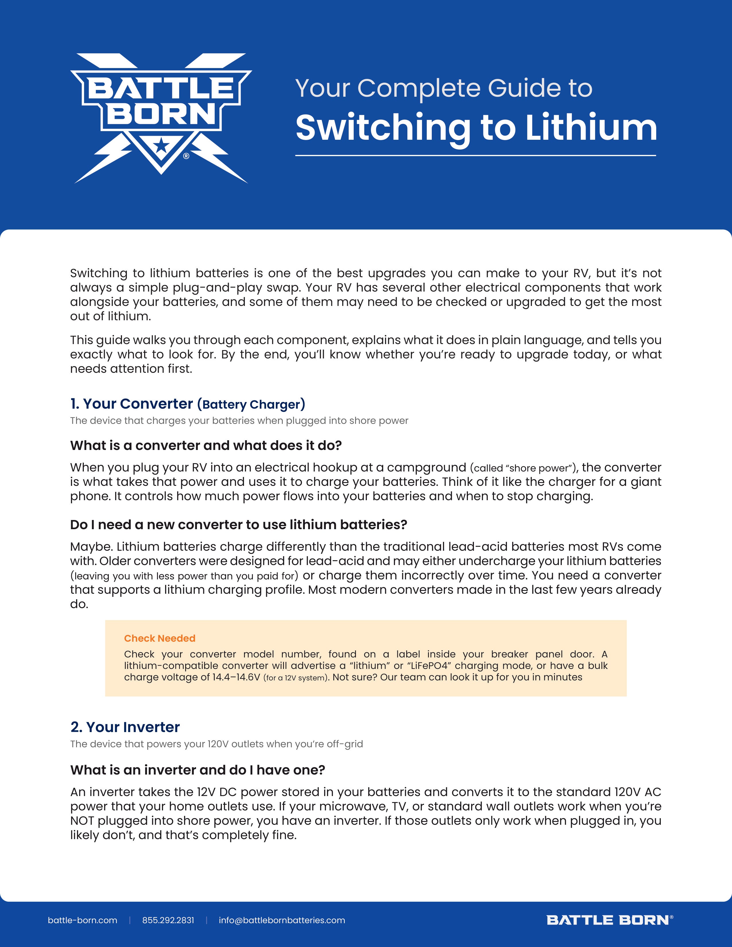 Complete Guide on Switching to Lithium