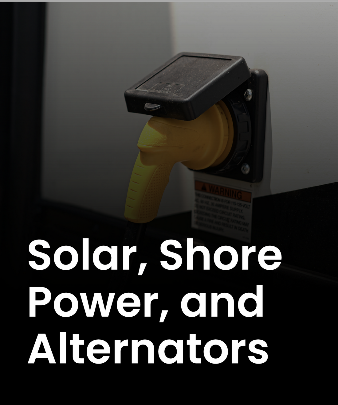 Charging Lithium Batteries from Solar, Shore Power, and Alternators