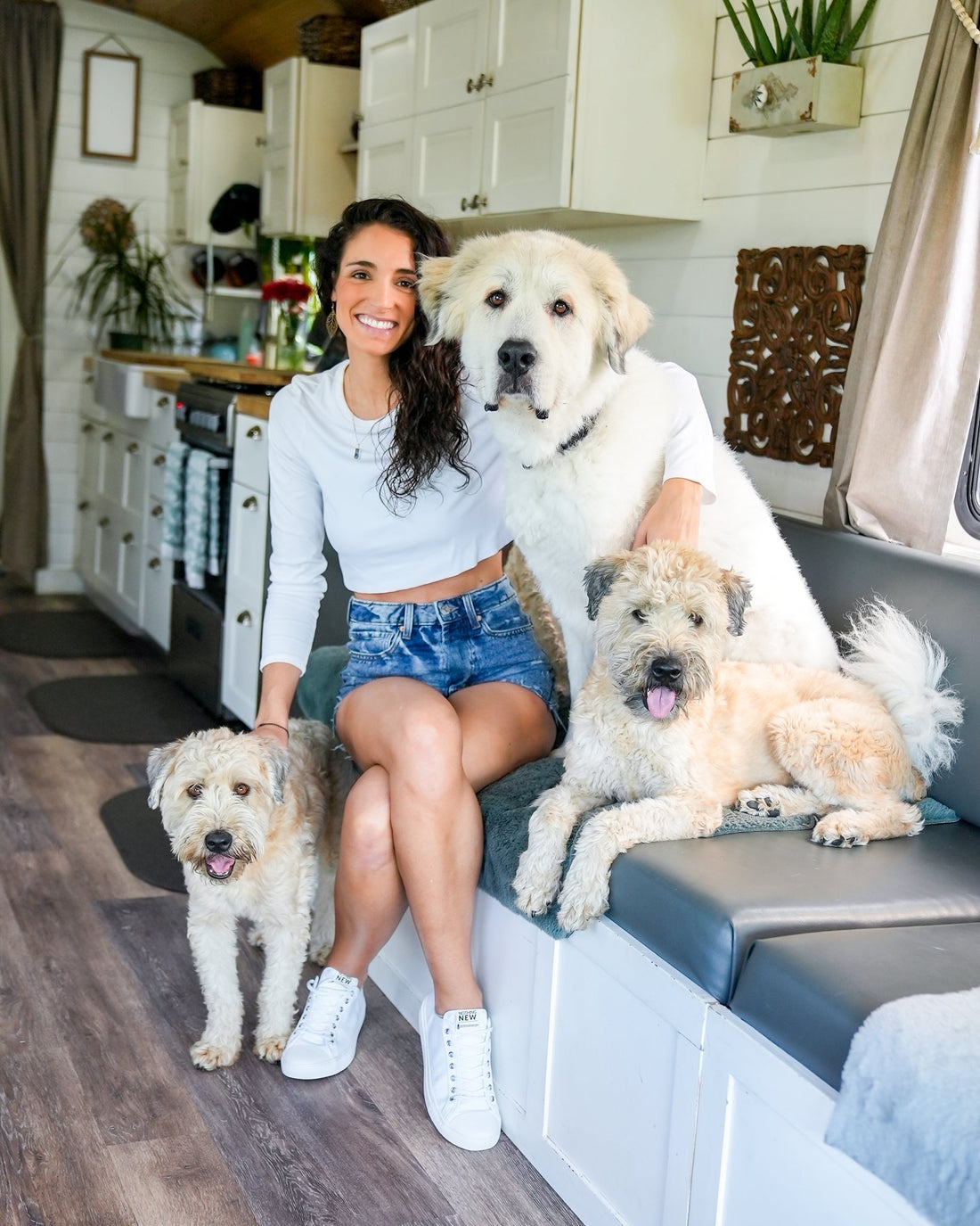Francesca and Pups