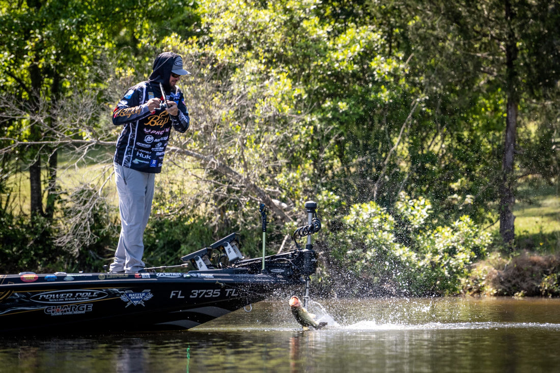 Professional Angler Drew Benton Fishing