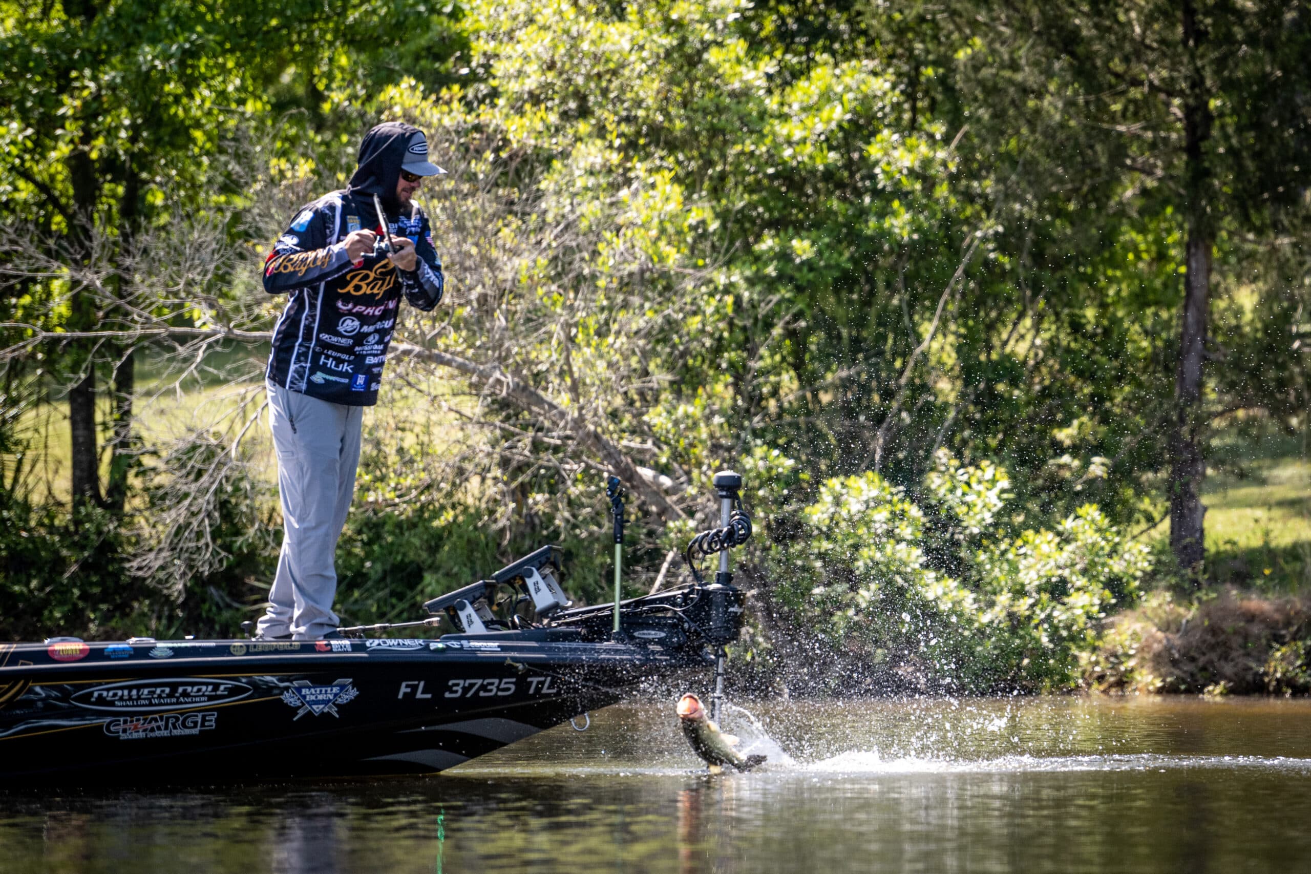 Professional Angler Drew Benton Fishing
