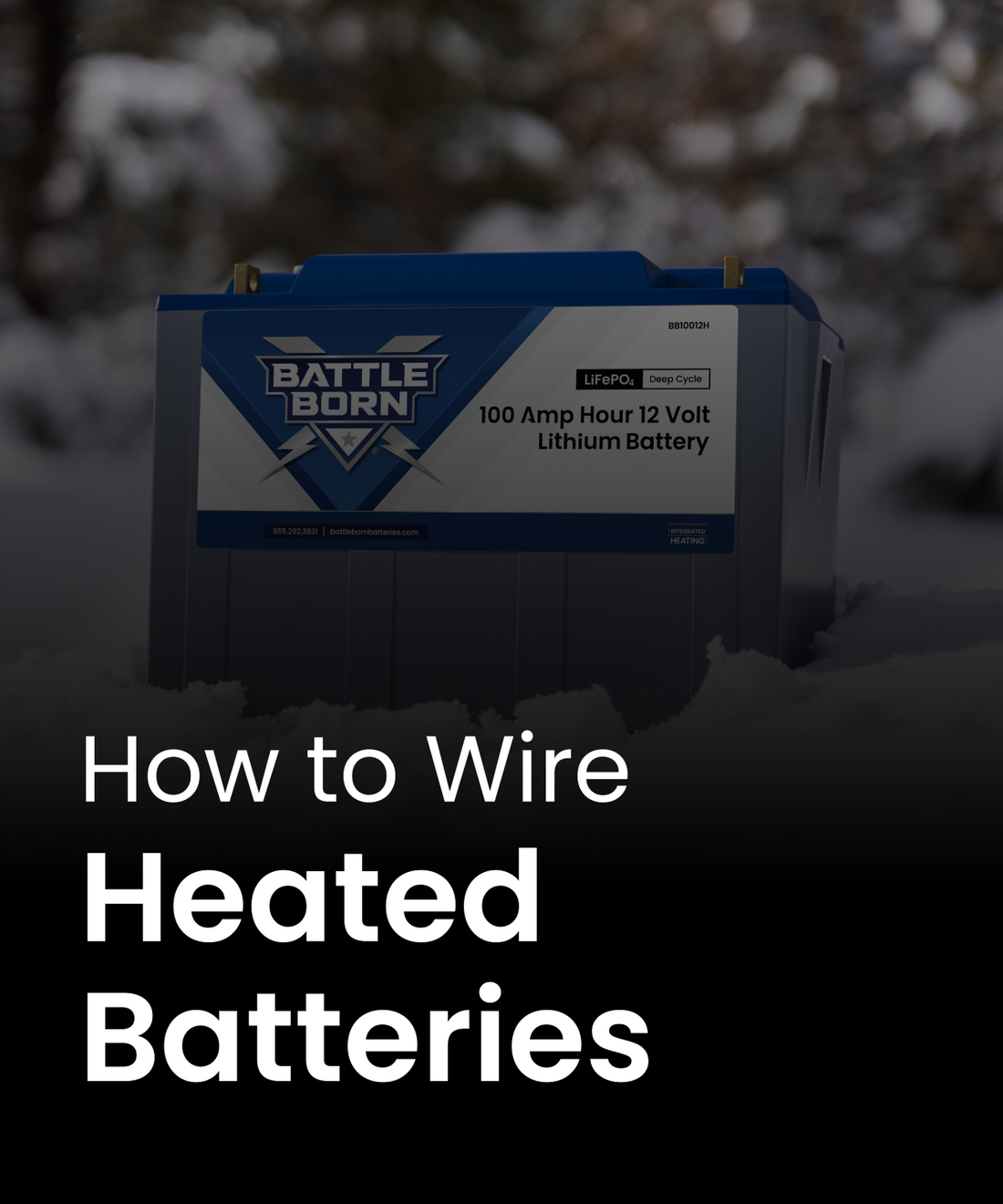 How to Wire Integrated Battery Heating and Heat Enable