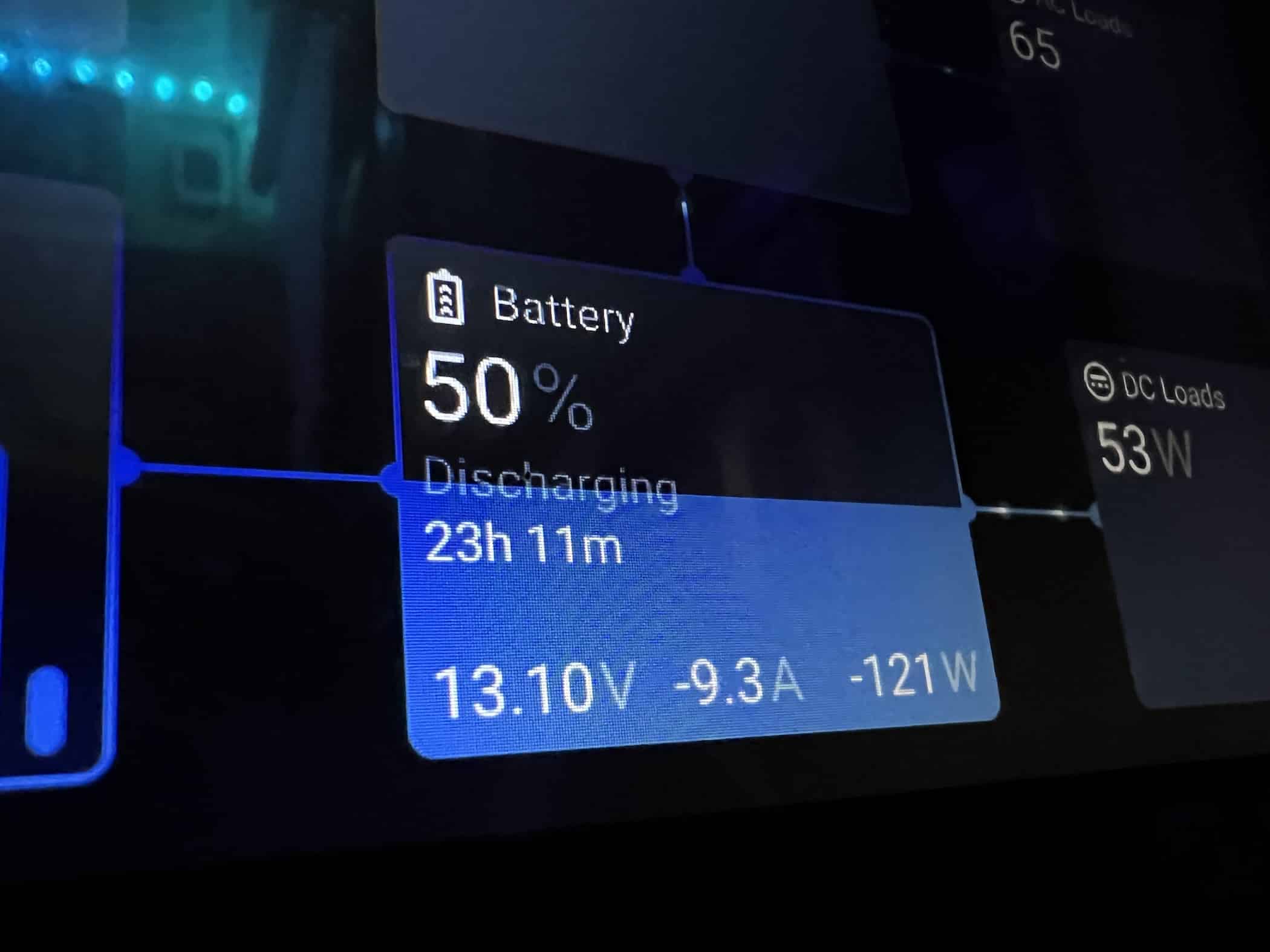 Battery Charge percent soc display||voltage battery meter