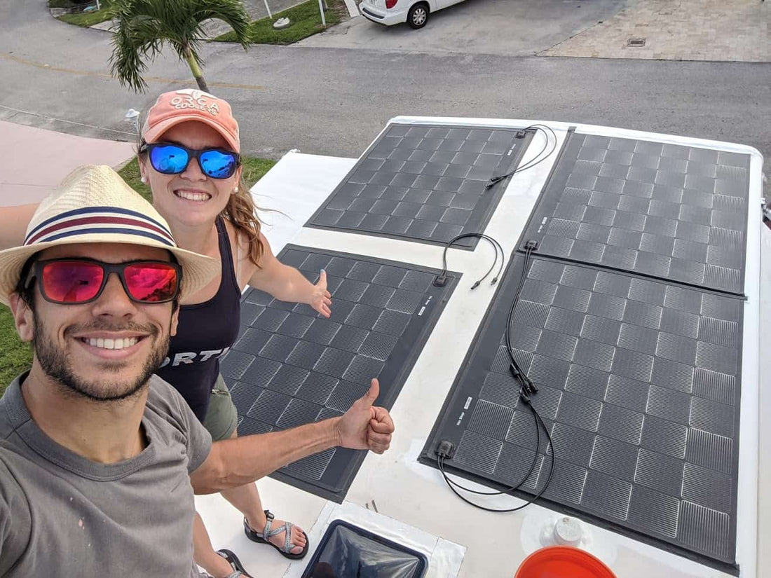 Tom and Cait Morton- Battle Born Solar|Tom and Cait Morton- Battle Born Batteries|Solar panels- Battle Born Batteries|Battle Born Batteries|Battle Born Solar and the Mortons on the Move|Battle Born Solar