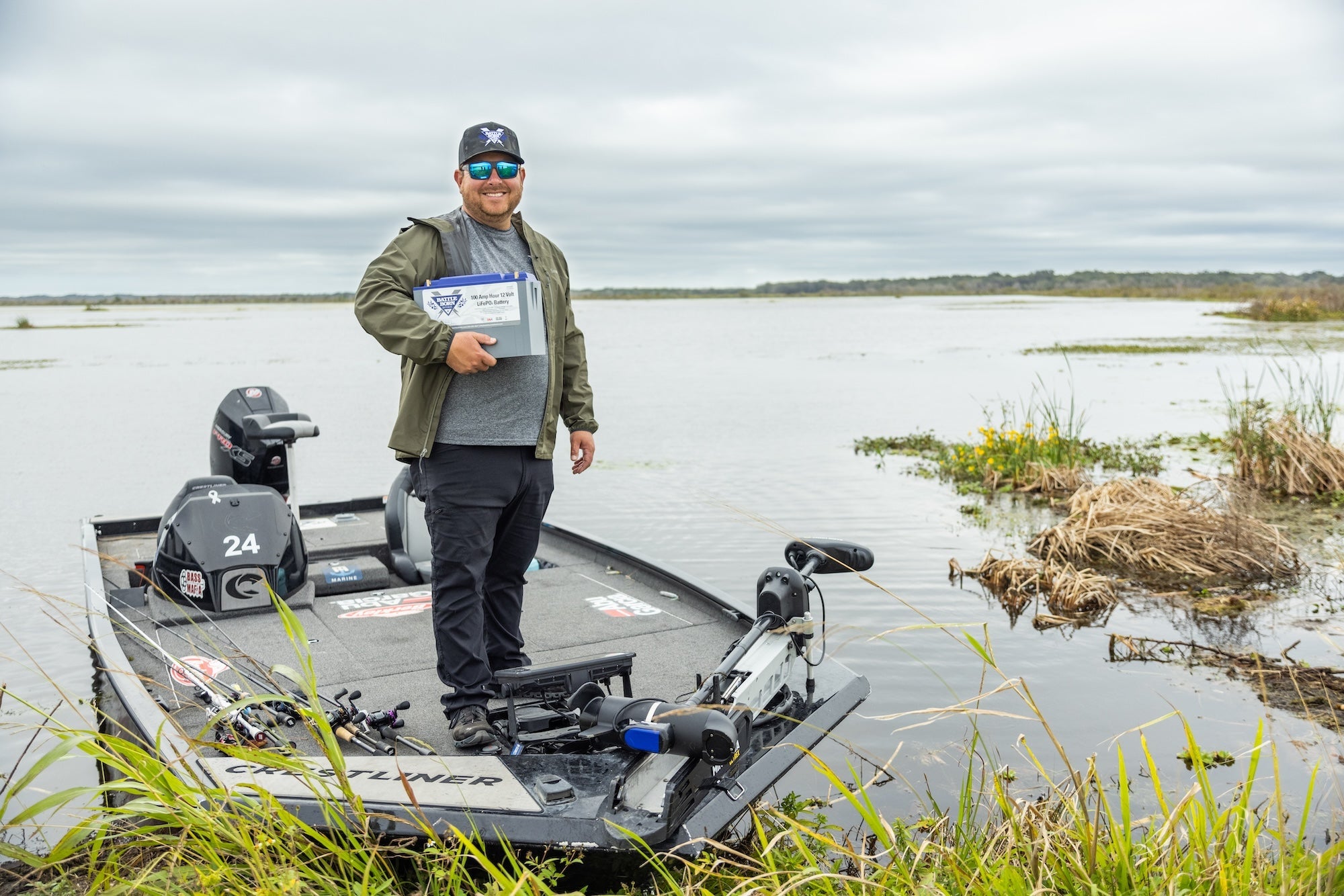 John Cox Competes in MLF and Bassmaster Tournaments Powered by Battle Born Batteries