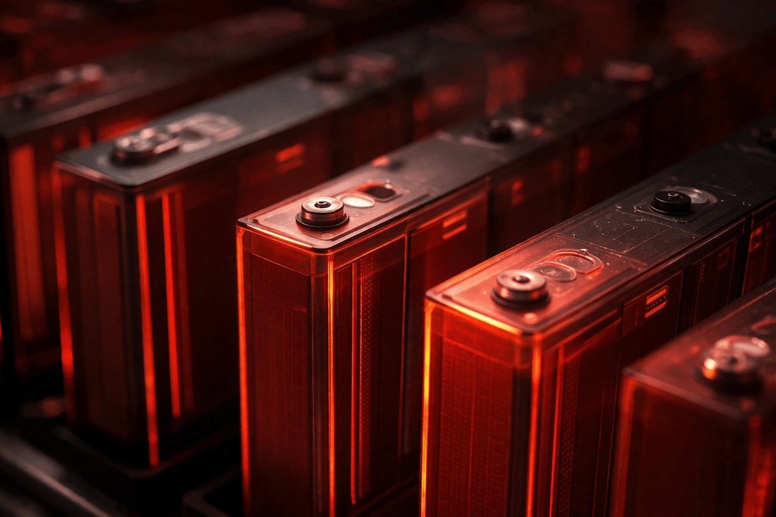 overheating prismatic cell in lithium battery