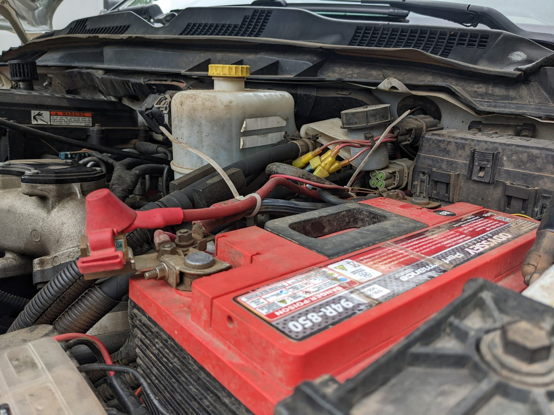 Truck Starting Battery with CCA rating|MCA chart example|CCA Chart example|AGM Battery|Electrical Panel|Blown Fuse|Fuses for Boat, RV and Vans|Fuses held in a hand|Fuse Panel In RV|Fuse Panel In Van|CCA Rating on top of battery|CCA On battery