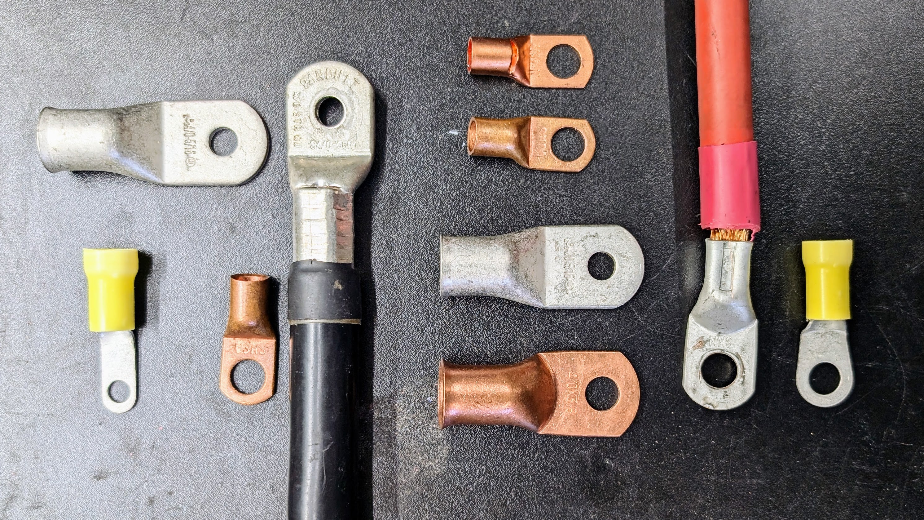 Different Battery Cable Lug Types