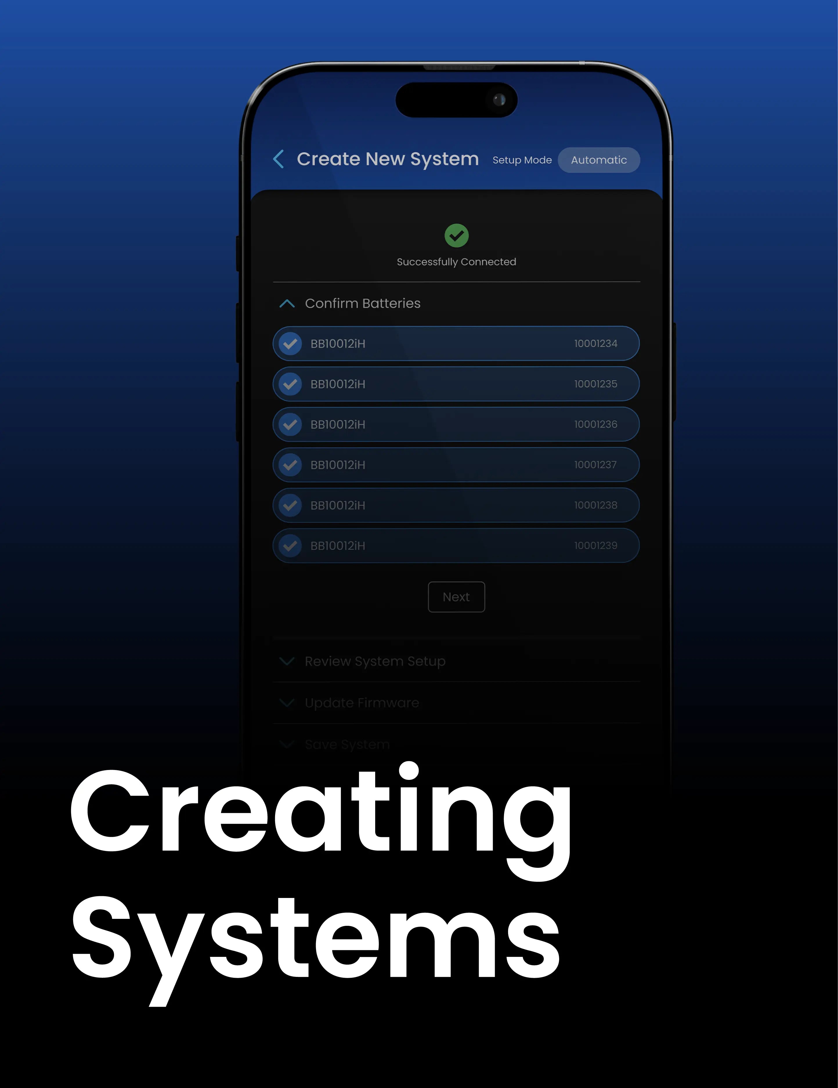 Battle Born® Mobile App | Getting Started: Adding Your First System