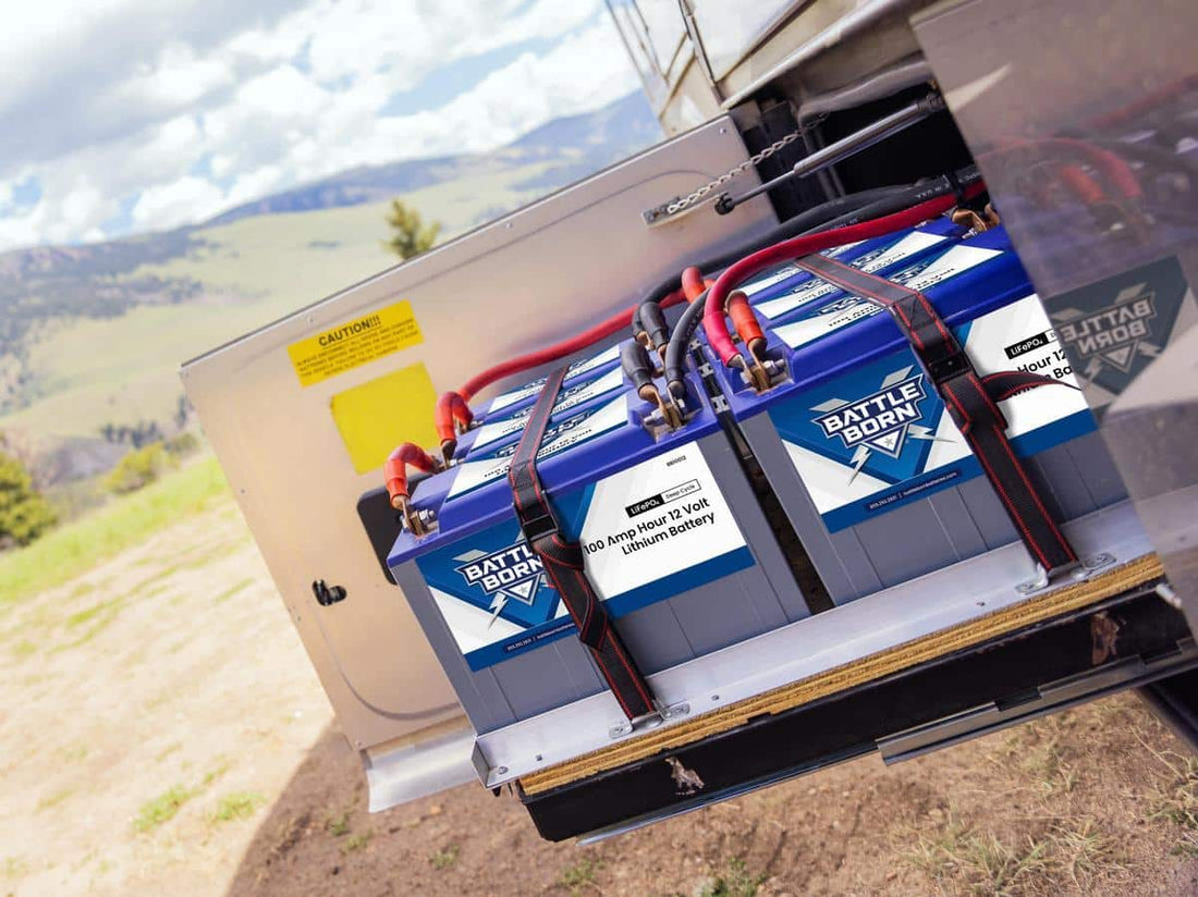Battle Born Batteries lithium power system installed