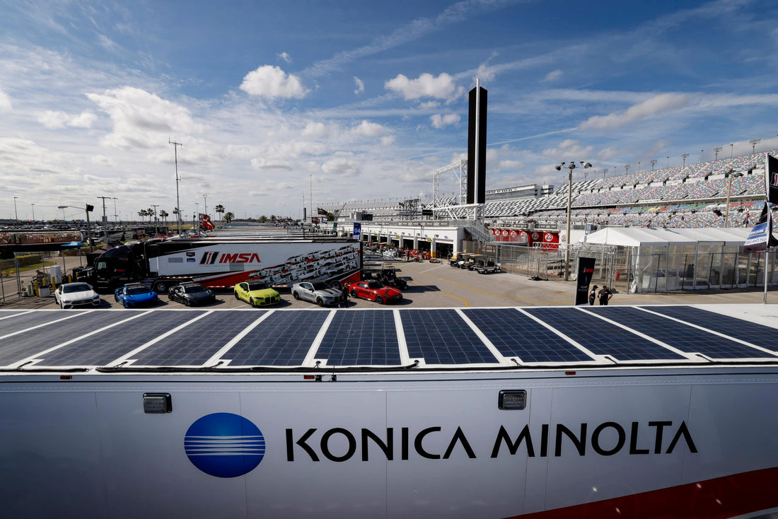 Battle Born Batteries showcases the power of off-grid batteries at the Rolex 24 with IMSA and Konica Minolta