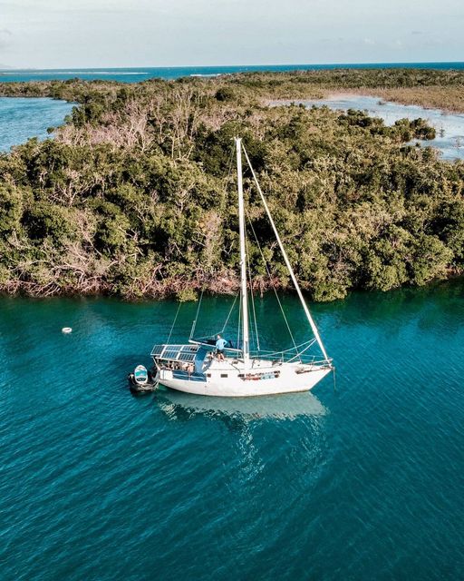 a boat on the water.|Sailing good bad and ugly