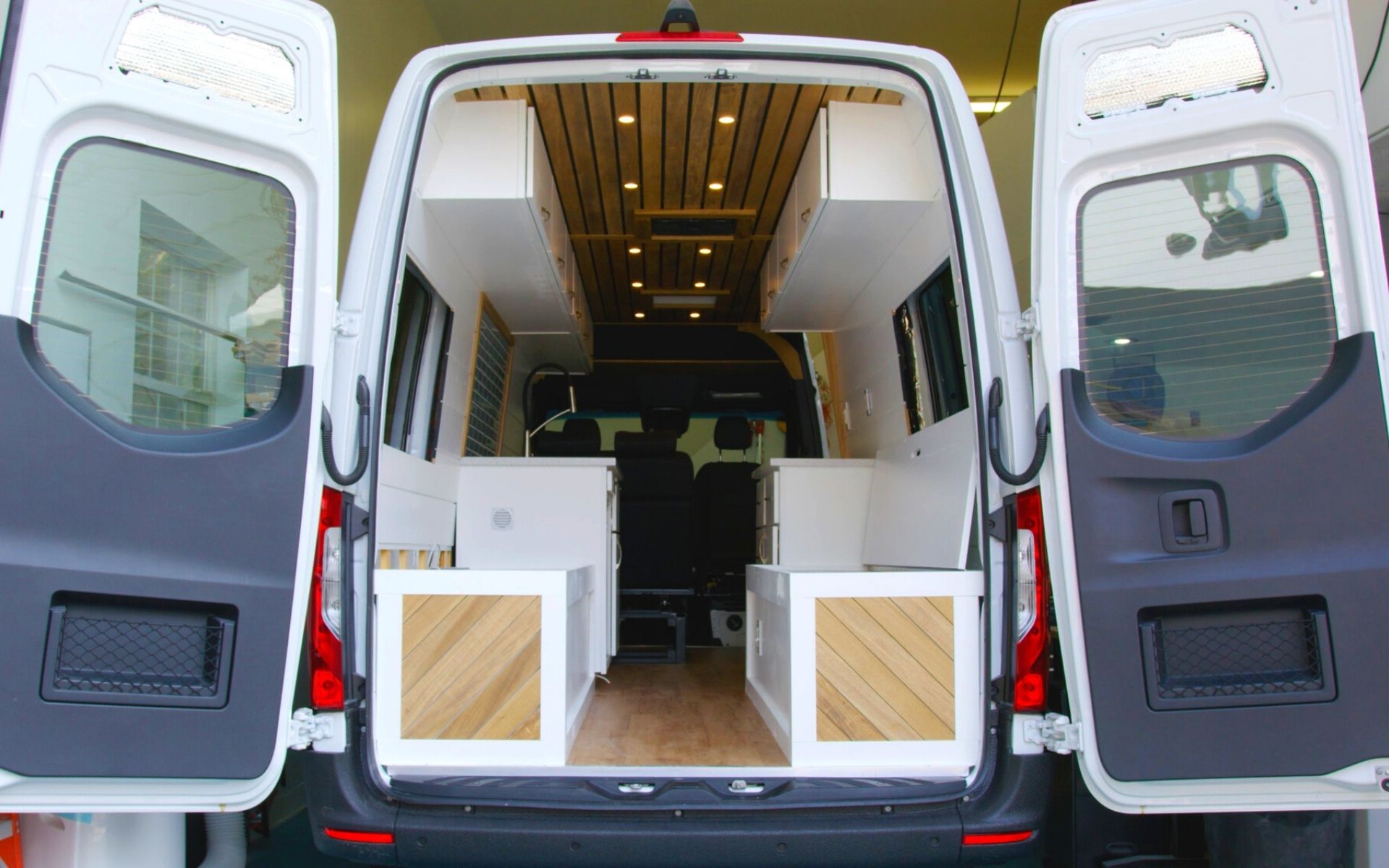 camper van conversion|40-Hours-Freedom-Van-Build_Still-5|sean in biggest little van