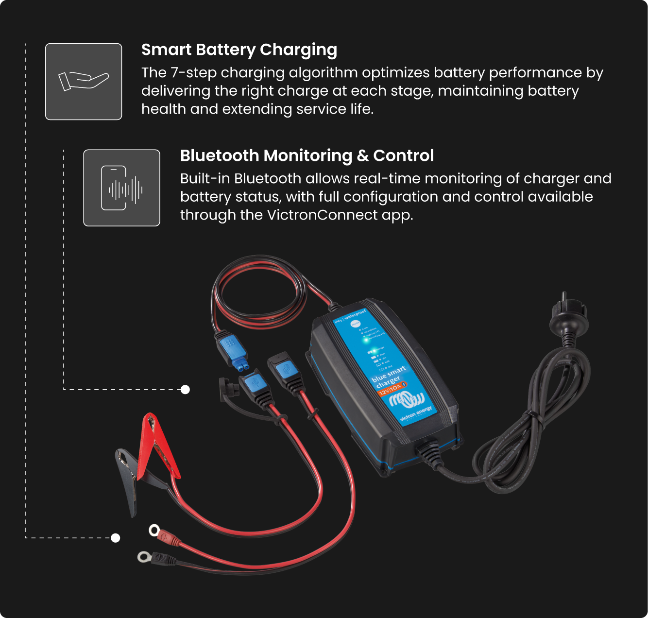 blu e cigarette charger Vape Device Kit - Portable & Easy to Use The Victron Blue Smart 12V IP65 Charger Experience unparalleled precision and convenience in charging LiFePO4 batteries with the Victron Blue Smart IP65 Charger Victron Energy BPC241648102 Blue Smart