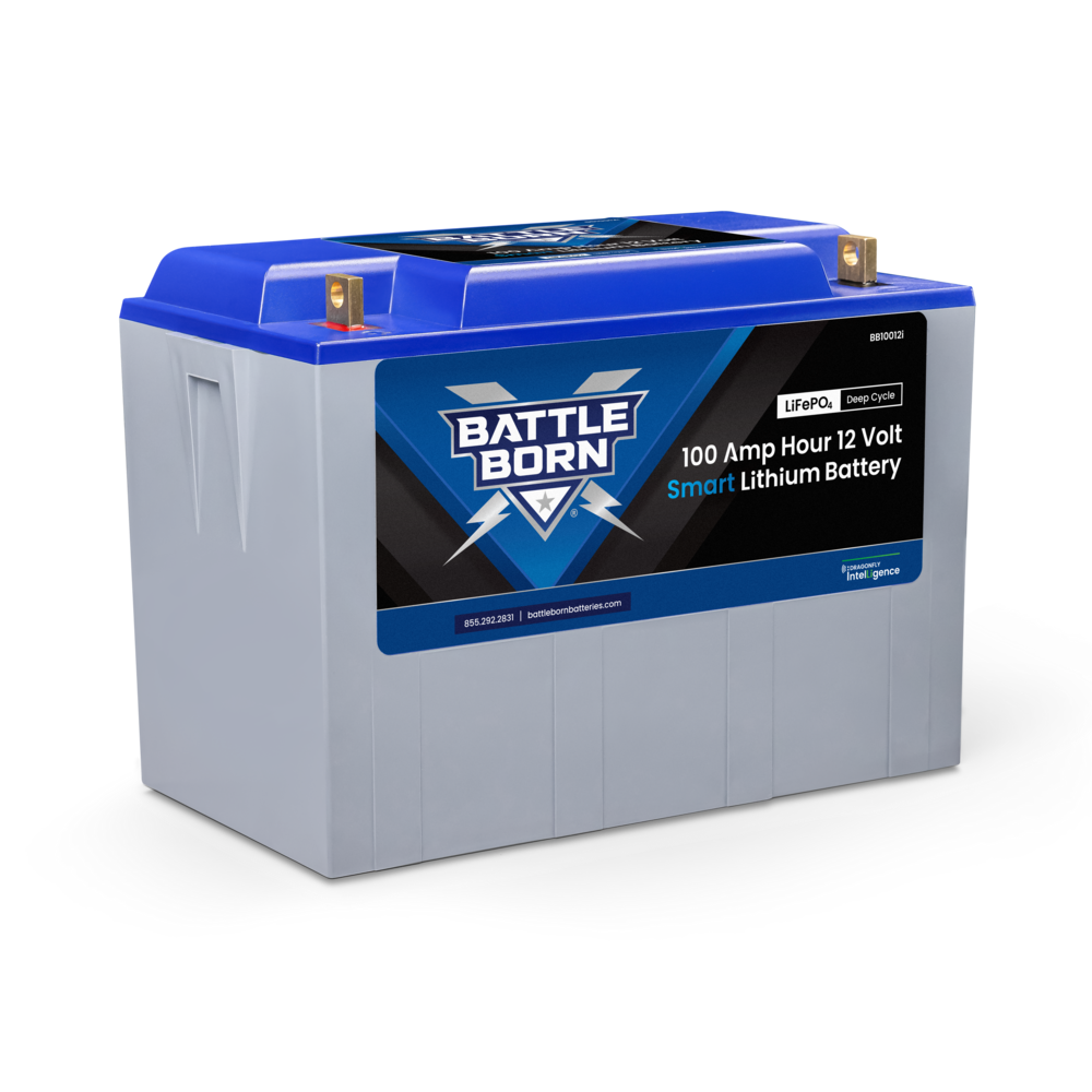 100Ah 12V Smart LiFePO4 Deep Cycle Battery