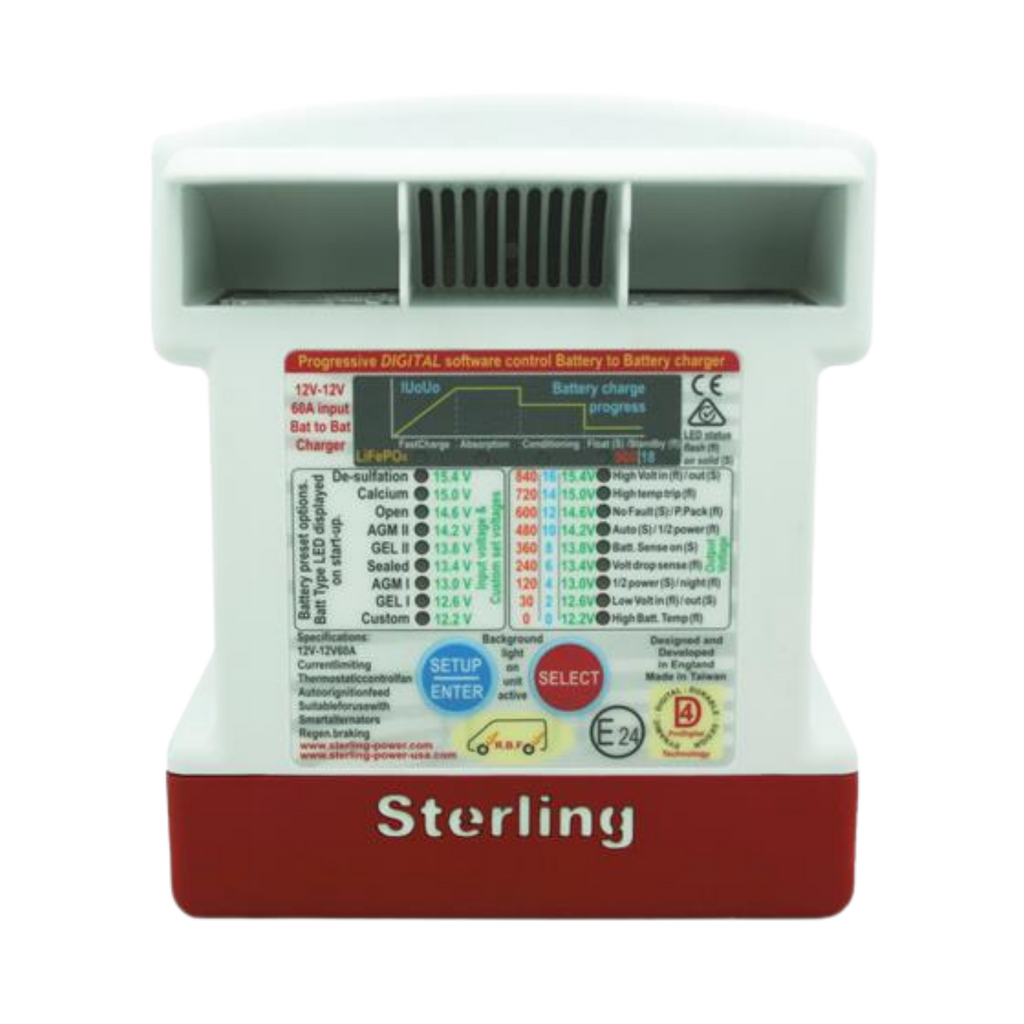 Sterling Power Battery to Battery Charger 12V Input