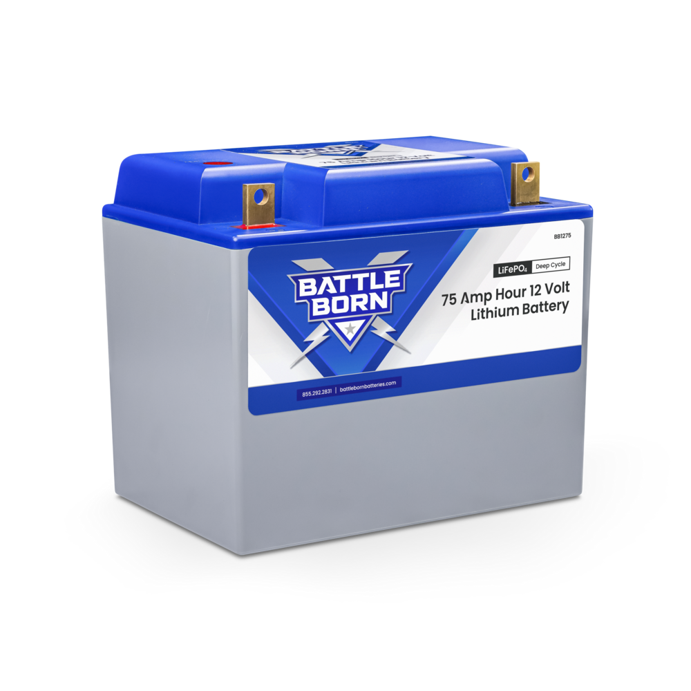75Ah 12V Group 24 LiFePO4 Deep Cycle Batteries