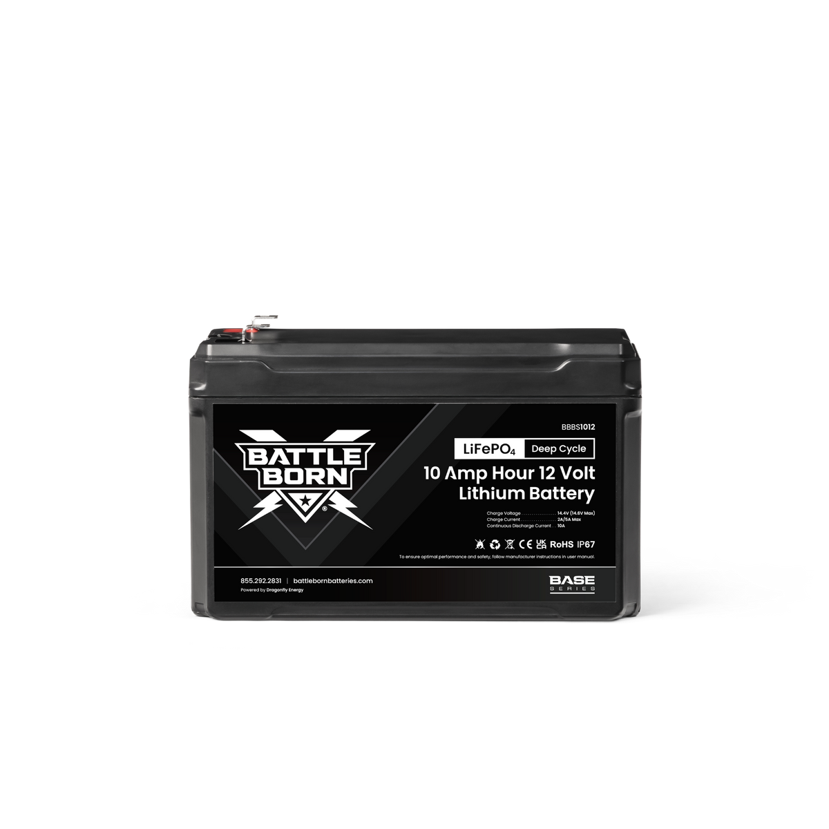 Battle Born 10Ah 12V LiFePO4 Deep Cycle Battery | Base Series  display picture 1