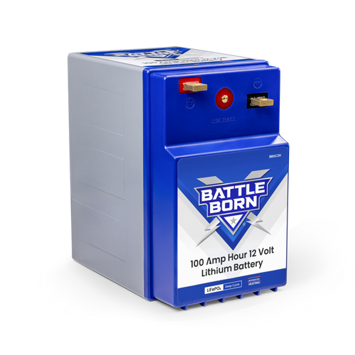 100Ah 12V GC2 Heated LiFePO4 Deep Cycle Battery Kit