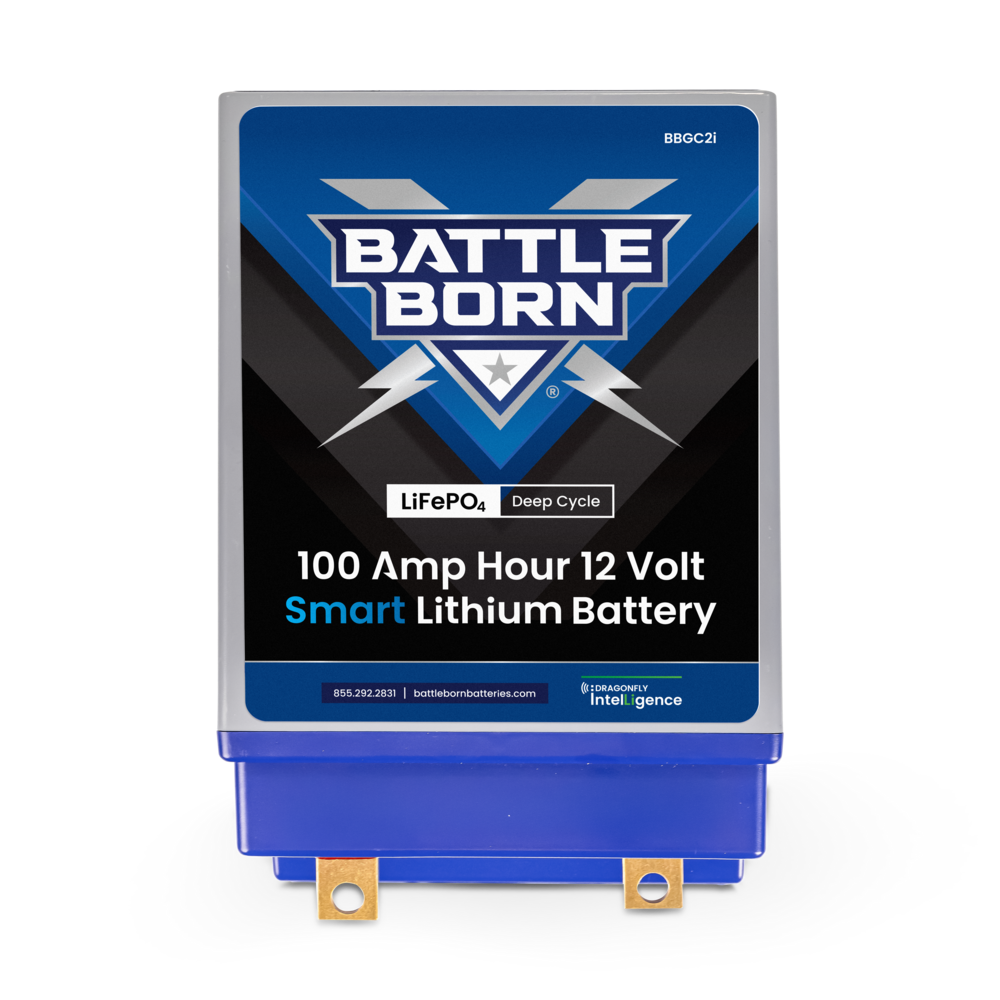 100Ah 12V GC2 Smart LiFePO4 Deep Cycle Battery