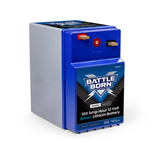 100Ah 12V GC2 Smart Heated LiFePO4 Deep Cycle Battery Kit