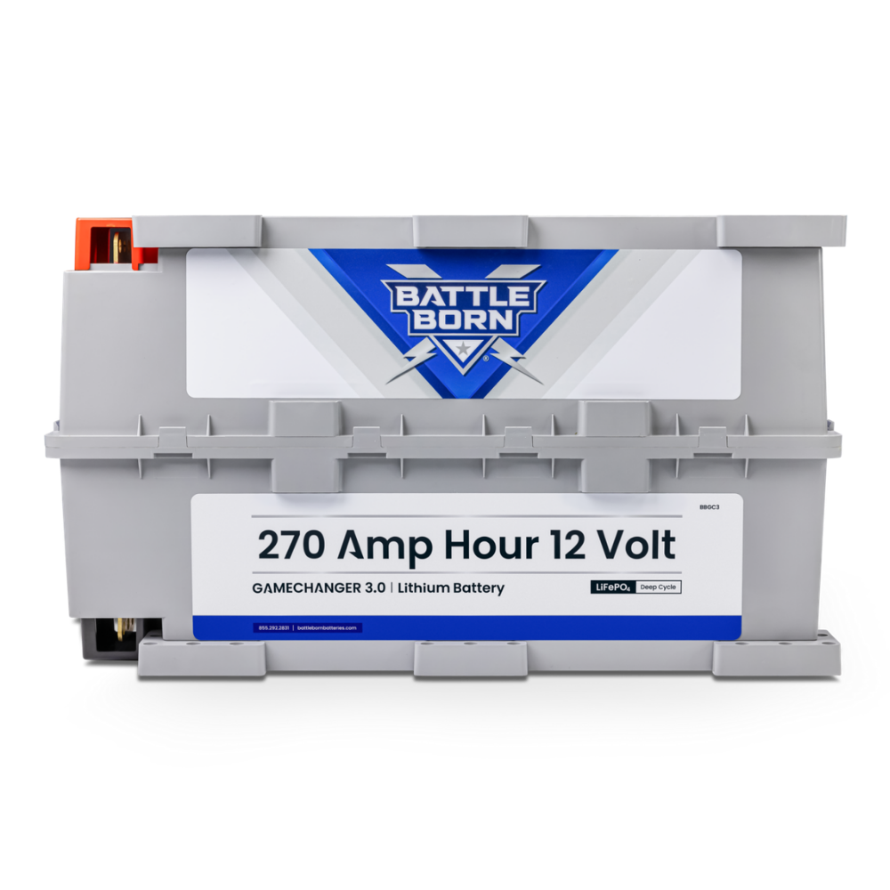 270Ah 12V GC3 LiFePO4 Deep Cycle Batteries