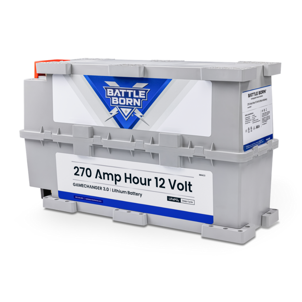 270Ah 12V GC3 LiFePO4 Deep Cycle Battery