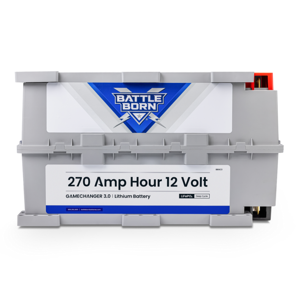 270Ah 12V GC3 LiFePO4 Deep Cycle Battery
