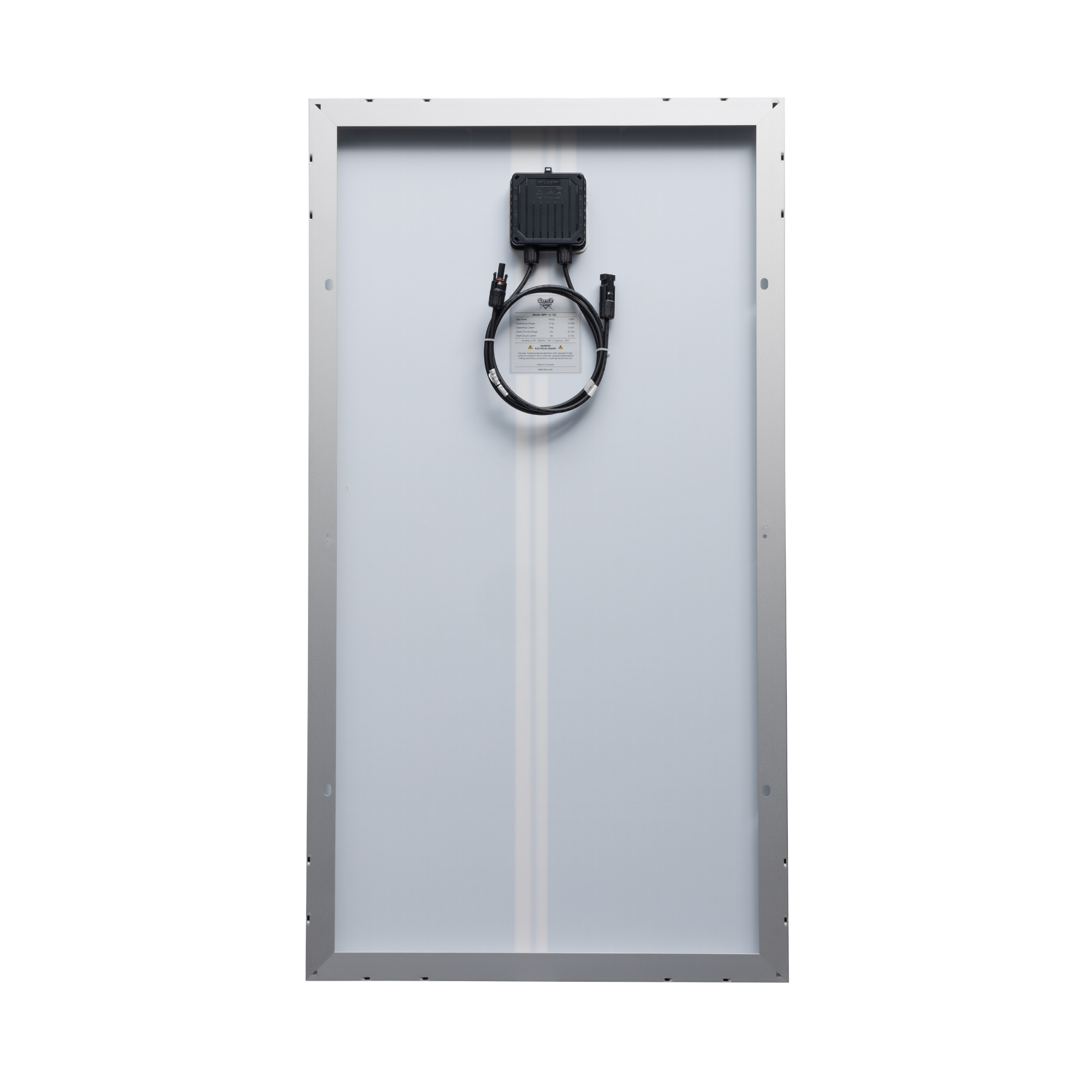 Battle Born Elite 120W 12V Rigid Solar Panel