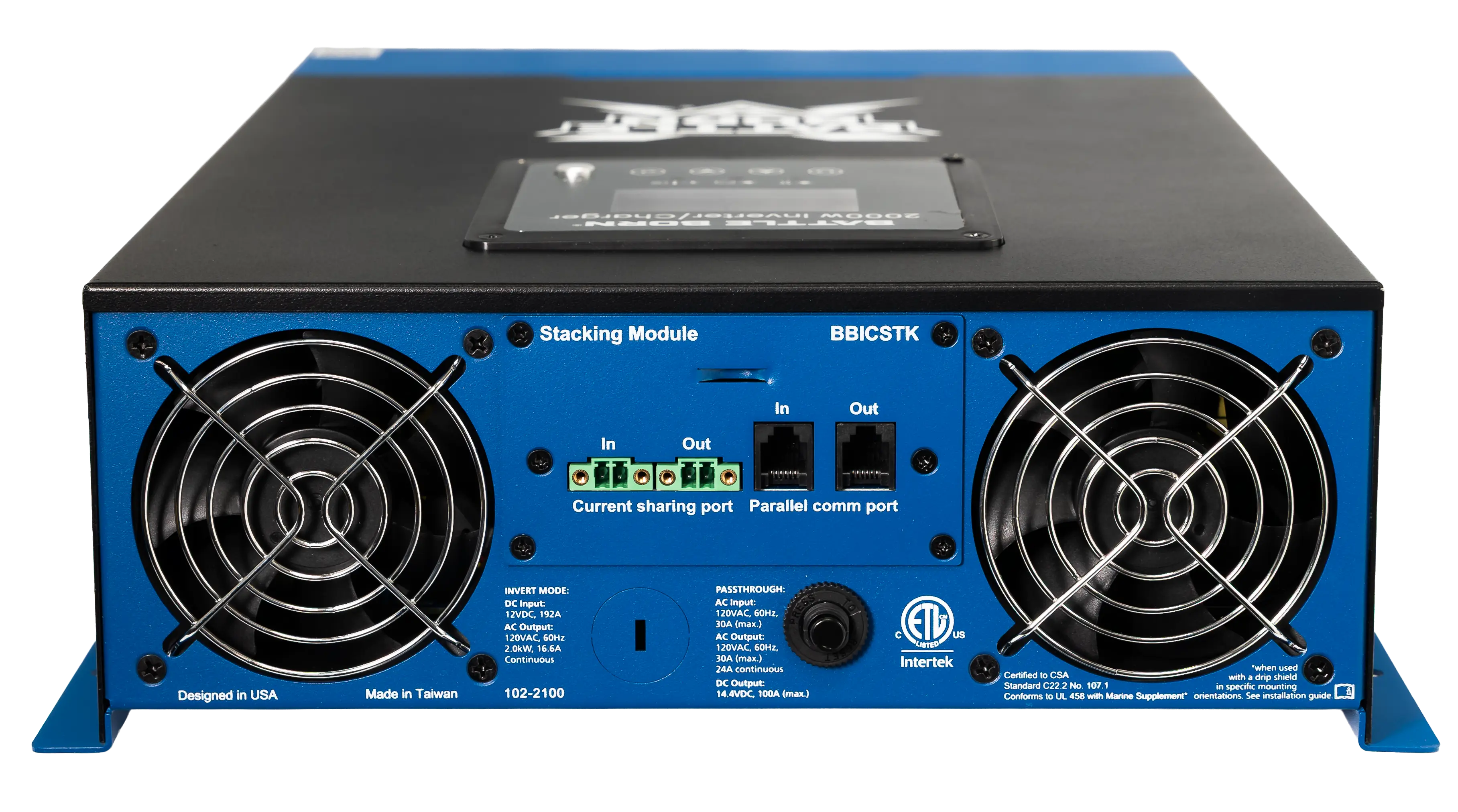 Battle Born 2000W Inverter / Charger