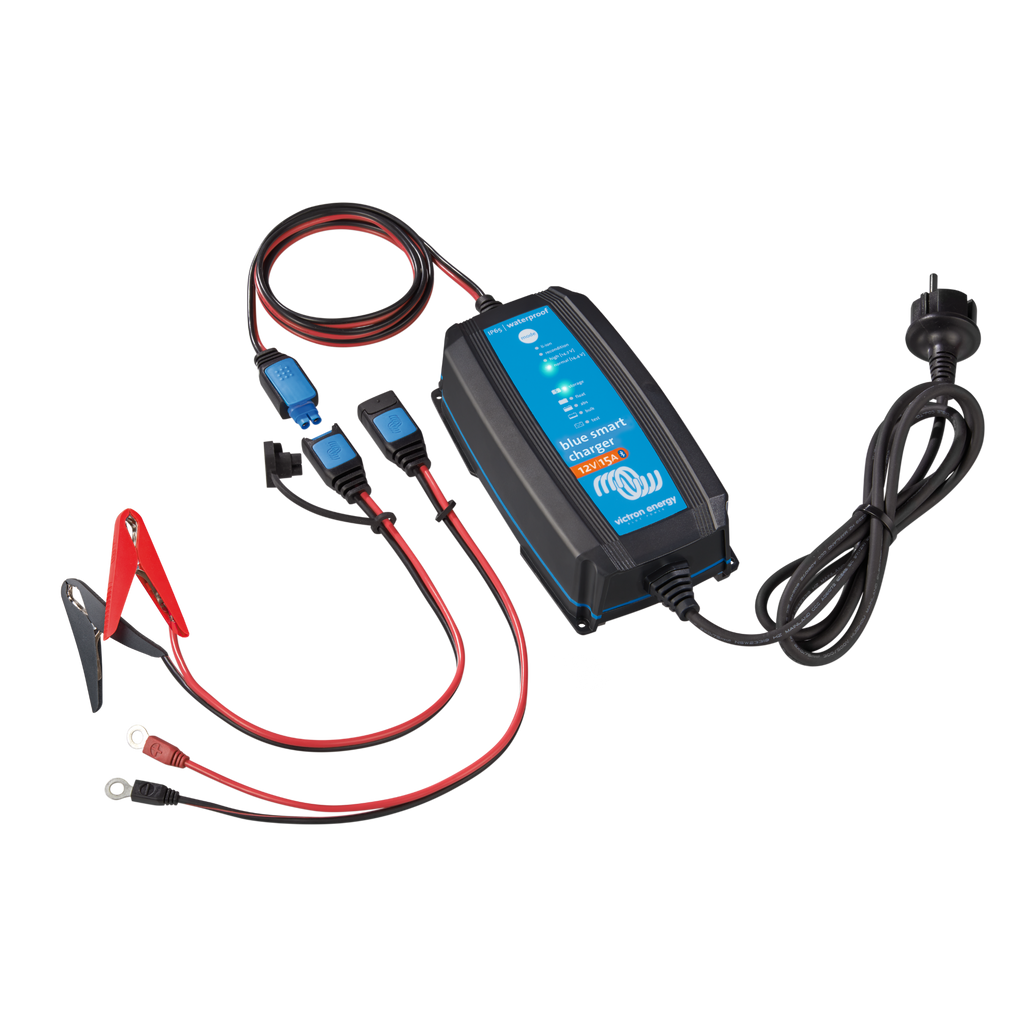 Blue Smart IP65 Charger 12V/15A 120V NEMA 5-15