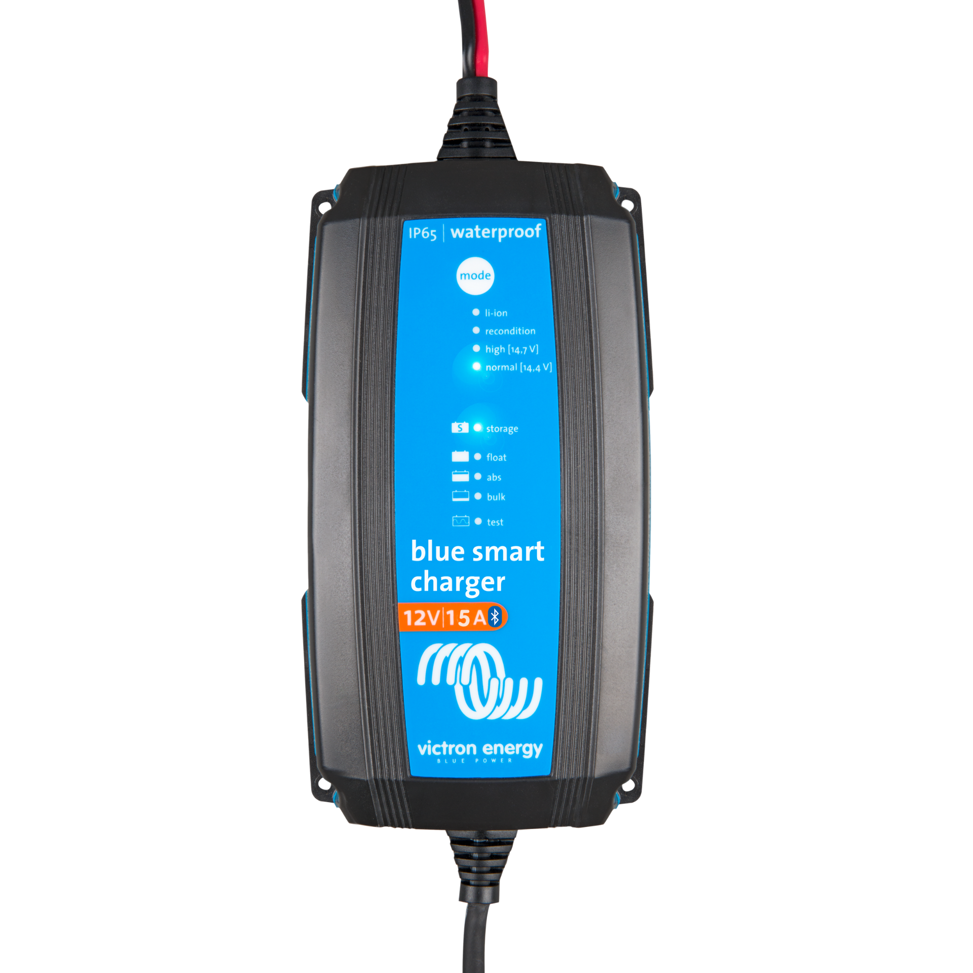 Blue Smart IP65 Charger 12V/15A 120V NEMA 5-15 - Battle Born Batteries