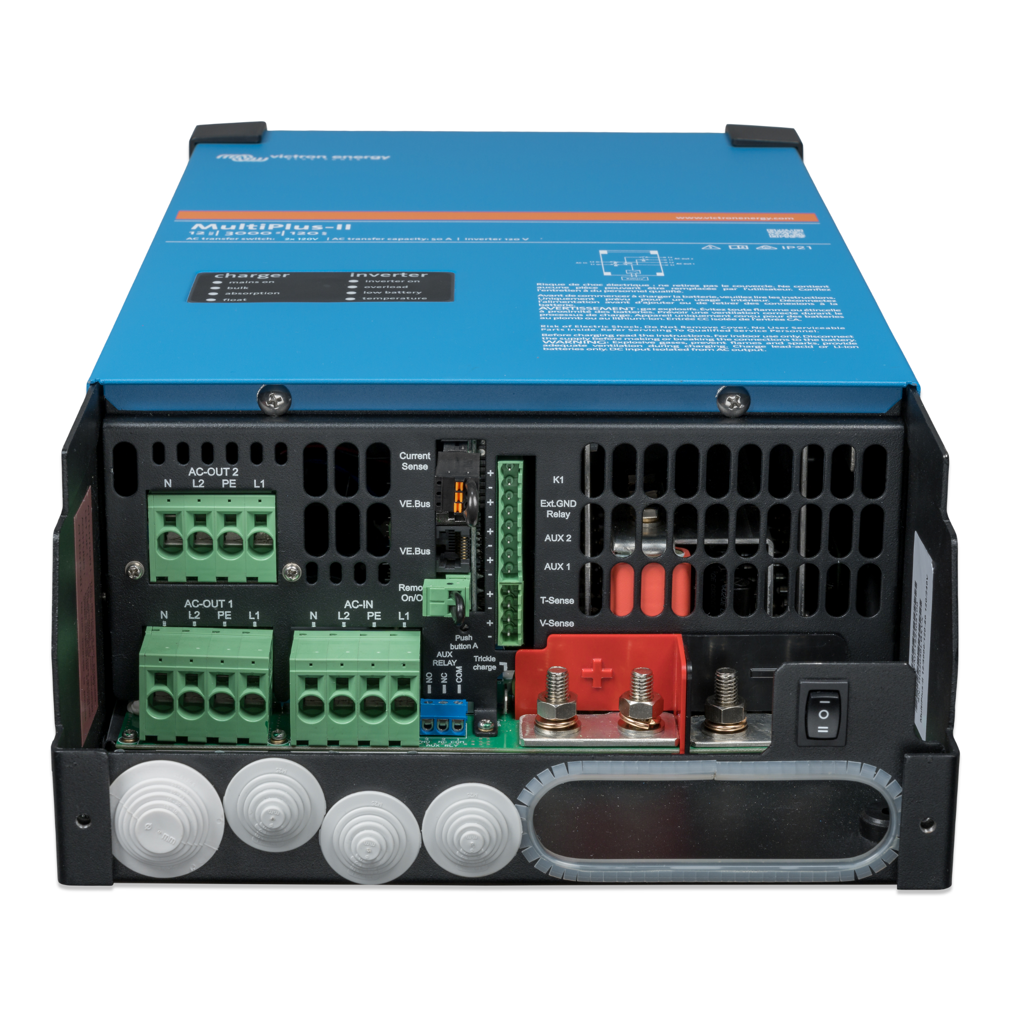 MultiPlus-II 12/3000/120-50 2x120V (UL 458)