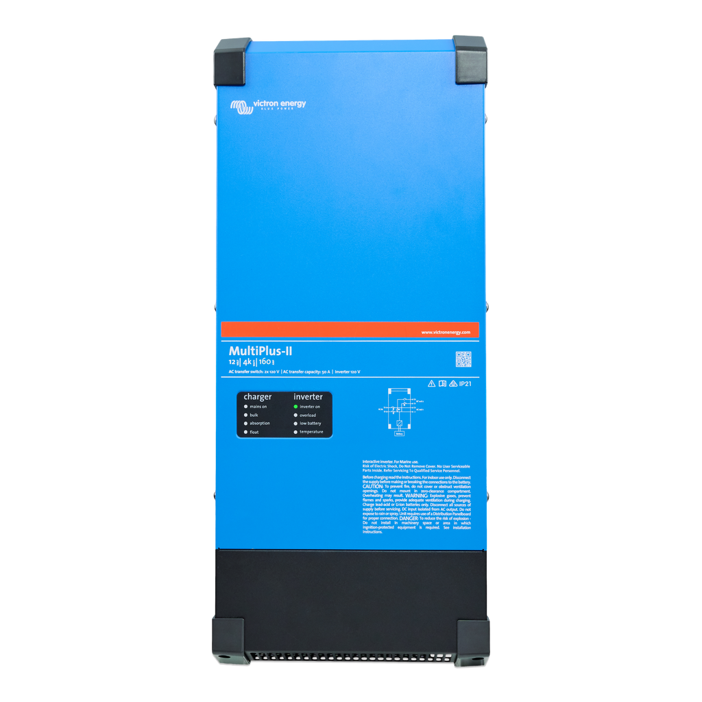 MultiPlus-II 12/4k/160-50 2x120V Inverter/Charger