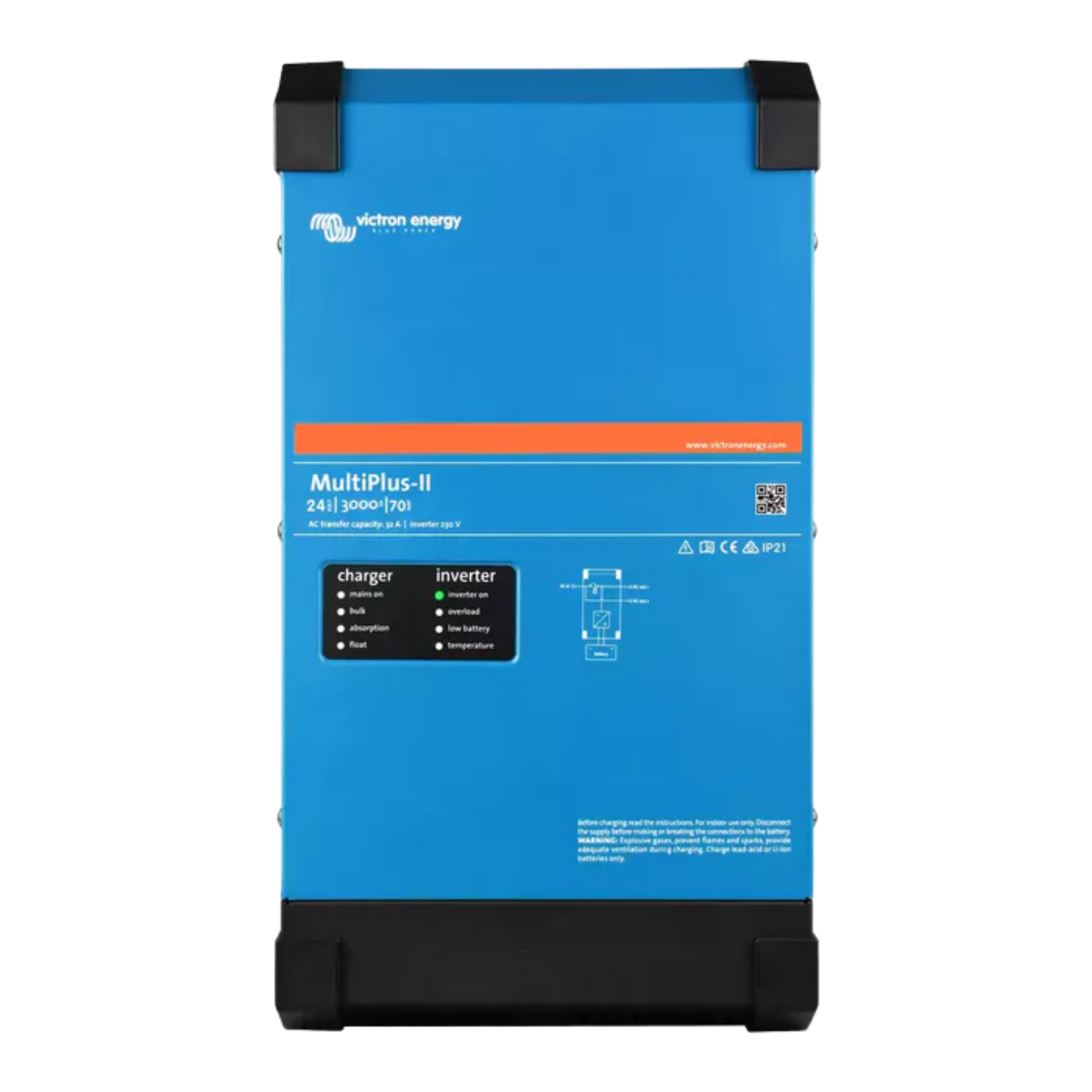 MultiPlus-II 24/3000/70-50 120V (UL 485) - Battle Born Batteries