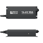 Rich Solar 12V (14.4V) 10A-20A | 100-240VAC | 12V LiFePO4 Battery Chargers