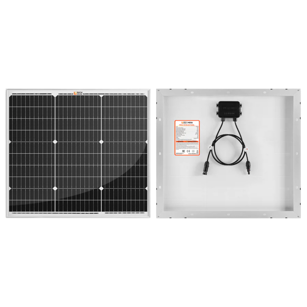 Rich Solar MEGA 50 Watt 12V Solar Panel