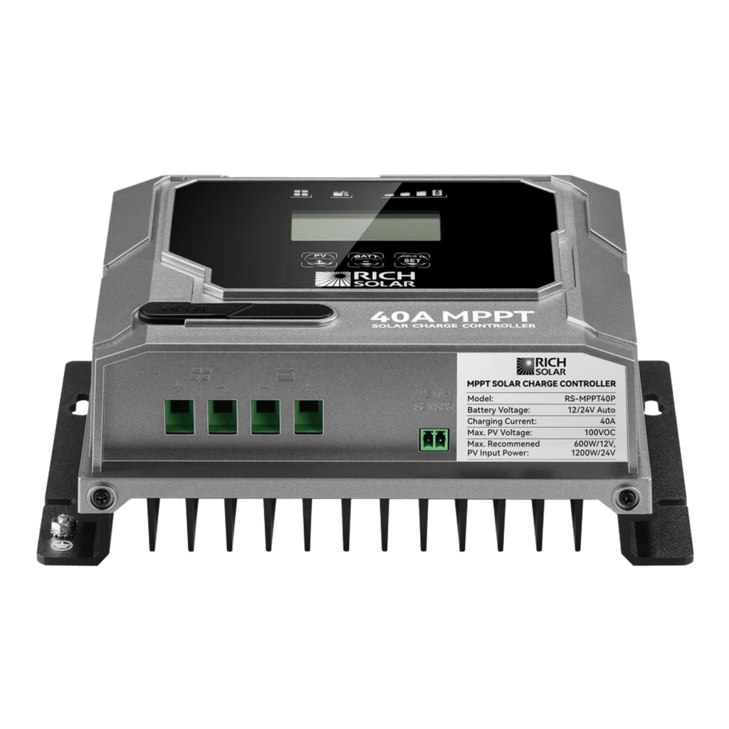 Rich Solar Bravo 30A-60A MPPT Solar Charge Controllers